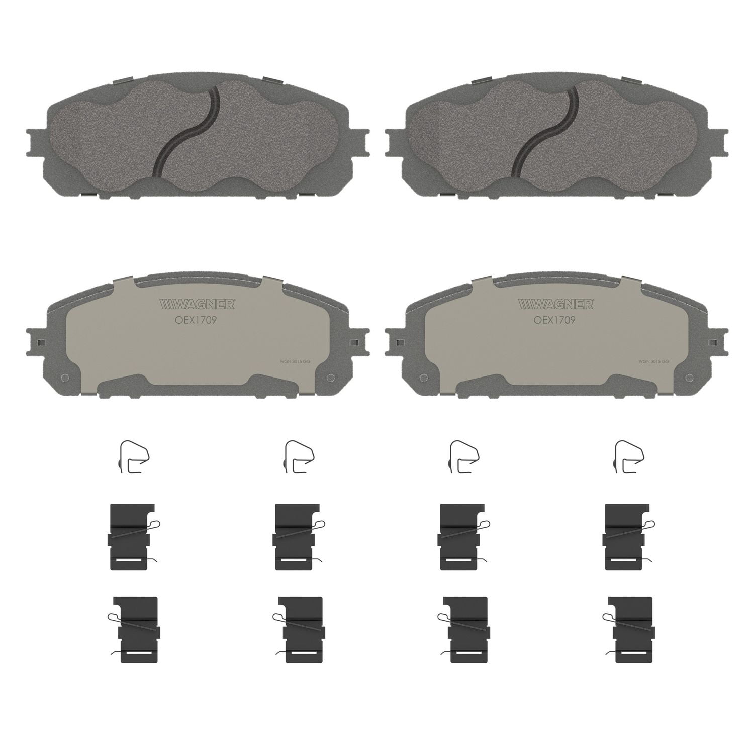Disc Brake Pad Set Fits select: 2014-2015 JEEP CHEROKEE