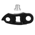 thumbnail image 2 of Bike Rear Derailleur Hanger, Aluminum Alloy Bike Extension Frame Gear Tail Hook Extender with Screw for Mountain Flywheel 0T 42T 46T 50T Highway Flywheel, 2 of 7
