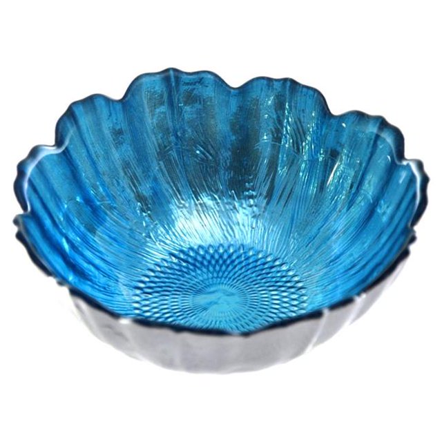 Grenade Rouge 1942-6 Vesna Bowl&44; Aqua & Argent
