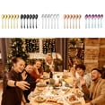 thumbnail image 4 of fastboy 6pack/lot Dining Experience With Elegant Stainless Steel Set Space-saving Serving Spoons Set black 1Set, 4 of 6