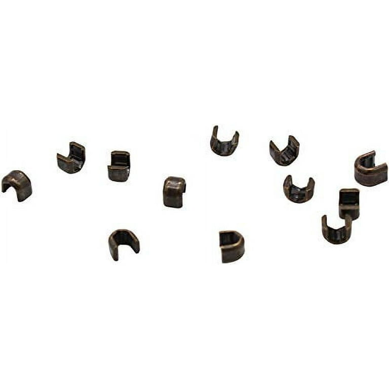 Zipper Repair Kit - #5 Zipper Sliders with Donut Pulls - Fancy Zipper  Slider Replacement - 5 Sliders with Top and Bottom Stoppers - Antique Brass  