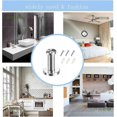thumbnail image 5 of 6 PCS Coat Hooks Wall-Mounted Robe Hook Brushed Towel Hook for Bath Wand (2 inch), 5 of 5