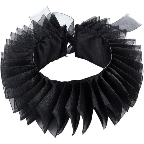 Elizabethan Neck Ruff Collar Arm Lace Ruffle Collar Cape Elizabeth Wrist Ruffs Ruffle Cuff