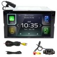 thumbnail image 1 of JVC KW-V85BT 6.8" DVD Car Monitor Bluetooth Receiver Android/Carplay+Camera, 1 of 15