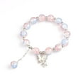 thumbnail image 5 of UOYOTT Butterfly Chain Bracelet Moonlight Stones Lucky Beads Chain Jewellery E8N0, 5 of 6