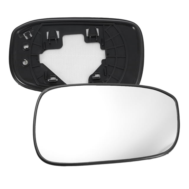 1 Uds. Reemplazo de vidrio de espejo retrovisor izquierdo del lado del conductor del coche con placa trasera para Honda Accord 2003-2007