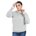 thumbnail image 4 of Sueter con cuello y puños de encaje Roman Fashion /Juvenil, 4015 (Gris claro) gris CH, 4 of 6