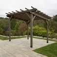 thumbnail image 2 of Highwood Bodhi 12' x 12' Pergola - Outdoor, Eco-friendly, Synthetic Wood, 2 of 7