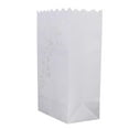 thumbnail image 1 of 10x Papel Ve Linternas Bolsas Tenedores de luz de té Favores de banquete de boda, 1 of 9