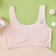 thumbnail image 5 of Penkiiy Chicas Suave Entrenamiento Bras, Sin Seamless First Bra Chicas Deportes Bras Longline Crop Bra, Pecho Doble Lined, 5 of 6