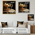 thumbnail image 4 of Designart "Timeless Elegance" Wine & Champagne Floater Framed Canvas Wall Art, 4 of 5