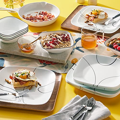 Corelle square dish clearance sets