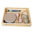 thumbnail image 3 of Bunblic Wooden Percussion Instruments Toy with Wood Tray Educational Sensory Enlightenment Toddlers Musical Instruments for Preschool, 3 of 8