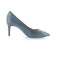 thumbnail image 6 of Rockport Total Motion 75 Mm Pth Plain Pump Women's Heels Black Texture Leather Size 9.5 W, 6 of 8
