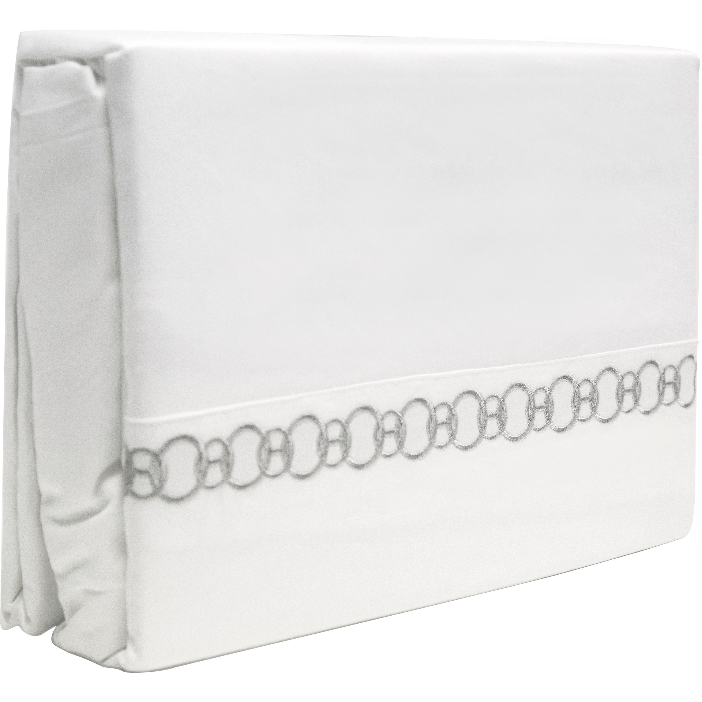 Parure de draps en coton égyptien 300 fils Johnson Home avec détails brodés