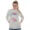 thumbnail image 5 of Jesus Loves Me Heart Cross Faith Women's Long Sleeve T Shirt Brisco Brands S, 5 of 6