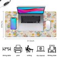 thumbnail image 5 of Long Mouse Pads for Desk,Fairy Princess Rainbow Pattern Desk Mats on Top Of Desks, Desk Mouse Pad Extra Large with 3mm Non-Slip Base and Stitched Edge for Gaming,Office,Work,Home 31.5"x15.7", 5 of 6
