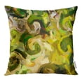 thumbnail image 1 of BOSDECO Digital Abstract Pattern Modern Futuristic Contemporary Painting Wall Oil on Pillow Case Pillow Cover 20x20 inch, 1 of 1