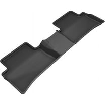 3D MAXpider Custom Fit Kagu Floor Mat (Black) Compatible with Toyota Corolla Hatchback 2019-2025 - Second Row