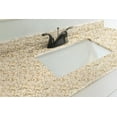 thumbnail image 3 of Design House Granite Vanity Top in Golden Sand, 61-Inch, 3 of 15