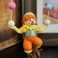 thumbnail image 3 of Funny Circus Clown Sculpture,Garden Joker Statues, Acrobatics Clown Sculptures,Circus Figurines Home Decor for Indoor Outdoor,Gift Ideas Bookshelf Desktop Clowns Statues, 3 of 9