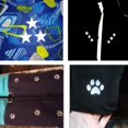 thumbnail image 5 of Silver Reflective Tapes Sticker Iron On Fabric Vinyl Film Transfer DIY Clothes Stickers Parches Ropa Heat Transfer Letter Patch, 5 of 5