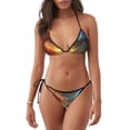 thumbnail image 1 of Fotbe Red And Blue Fire Dragon B Traje de Baño para Mujer de Dos Piezas – Bikini Sexy de Tirantes Tipo Halter con Diseño Triangular, 1 of 6