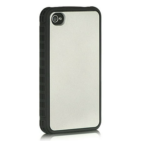 iPhone 4S Case, by Insten Collection Fusion Series Shockers TPU Rubber Case For Apple iPhone 4 /