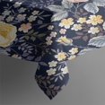 thumbnail image 3 of Pioneer Flower Floral Print Pattern Rectangle Tablecloth 60"x84",Waterproof Polyester Rectangle Table Cloth, Wipeable Spillproof Polyester Tablecloth for Dining, Camping, Indoor and Outdoor, 3 of 5