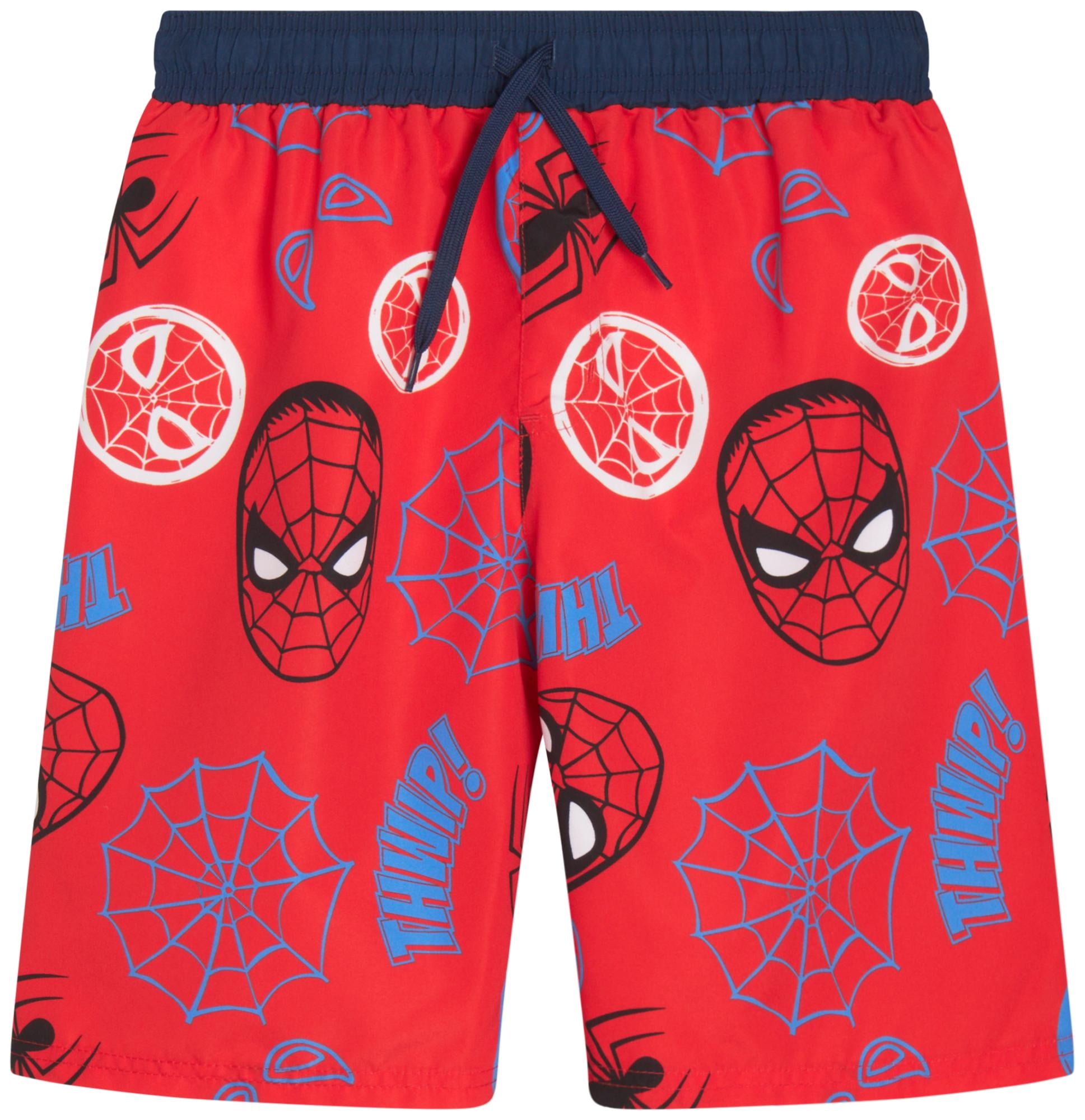 Marvel Boys’ SpiderMan Swim Trunks Toddler Spidey Quick Dry Bathing
