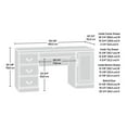 thumbnail image 5 of Sauder Heritage Hill Engineered Wood Computer Credenza in Classic Cherry, 5 of 5
