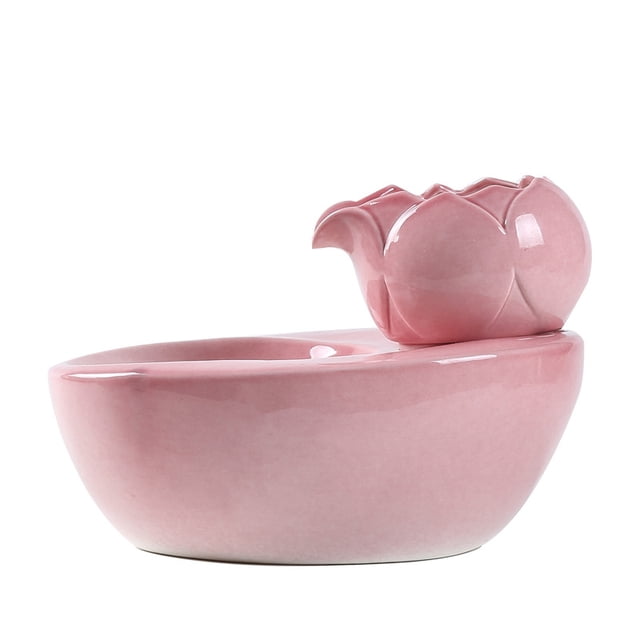Dispensador de agua móvil Cat-Con maceta-Rosa Xemadio MZQ-0583-3