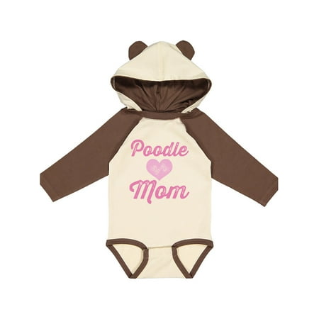 

Inktastic Poodle Mom Cute Dog Gift Gift Baby Girl Long Sleeve Bodysuit