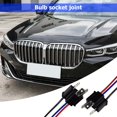 thumbnail image 1 of 1 par 9003 H4 bombilla hembra conector adaptador macho para faro antiniebla Likrtyny  Accesorios para autos y motos, 1 of 5