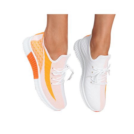 Women Trainers Lace up Padded Sports Running Gym Casual Ladies Sneakers Shoes UK 