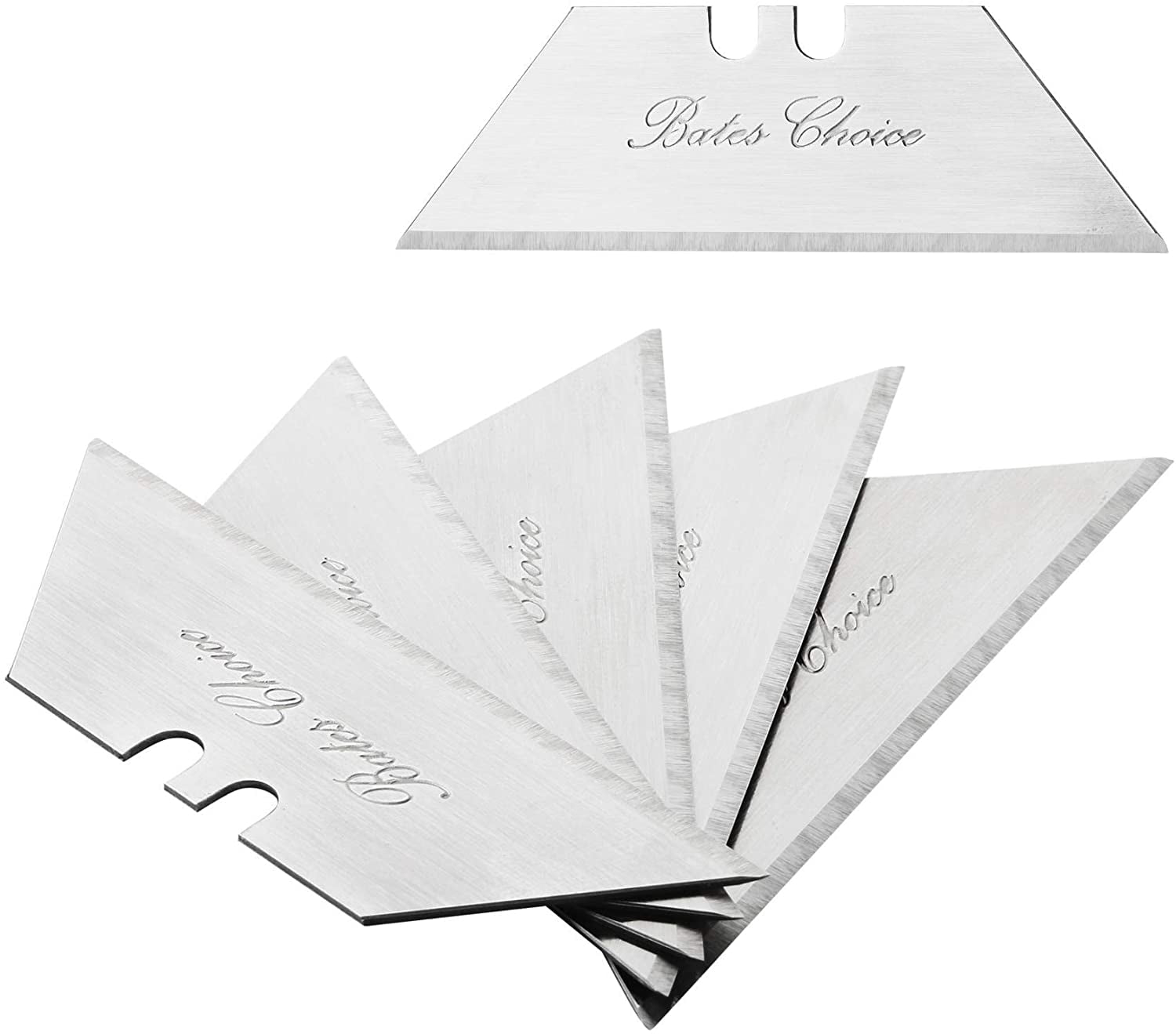 Bates- Utility Knife Blades, 40 Pack, Box Cutter Blades, Razor Blades Utility Knife, Razor Knife Blades, Replacement Blades, Razor Blades for Box Cutters