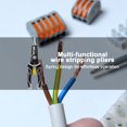 thumbnail image 4 of Alicates de electricista 9 en 1, herramienta de prensado pelado de cables duradera, herramientas de cableado afiladas FLhrweasw  Nuevo, 4 of 9