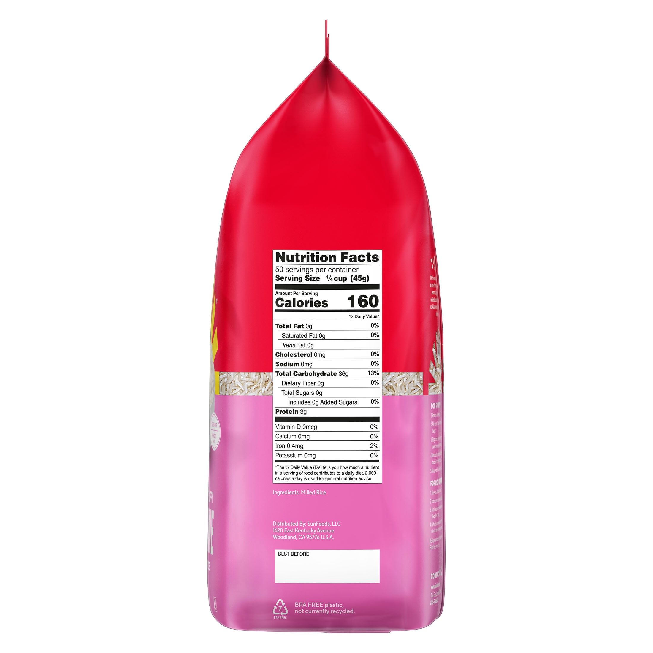 SunFoods Hinode Rice, 5 lb
