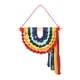 thumbnail image 2 of Preciosa decoración de macramé con borlas tejidas colgantes de arcoíris para el hogar, el dormitorio y el aula., 2 of 9