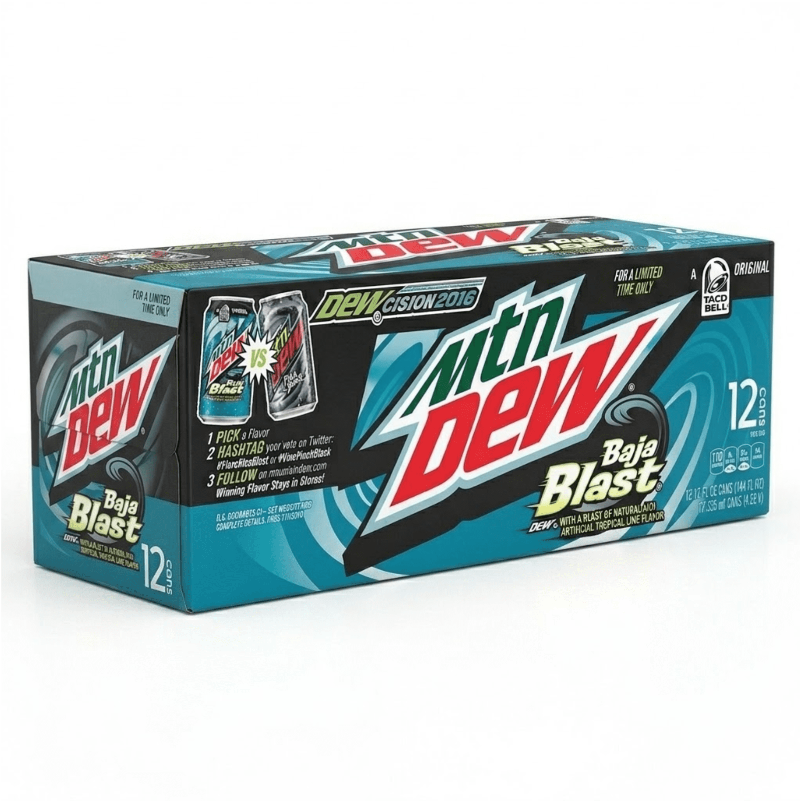 Mountain Dew x Trolli Mango Pineapple Punch 12 fl oz, 12ct Can