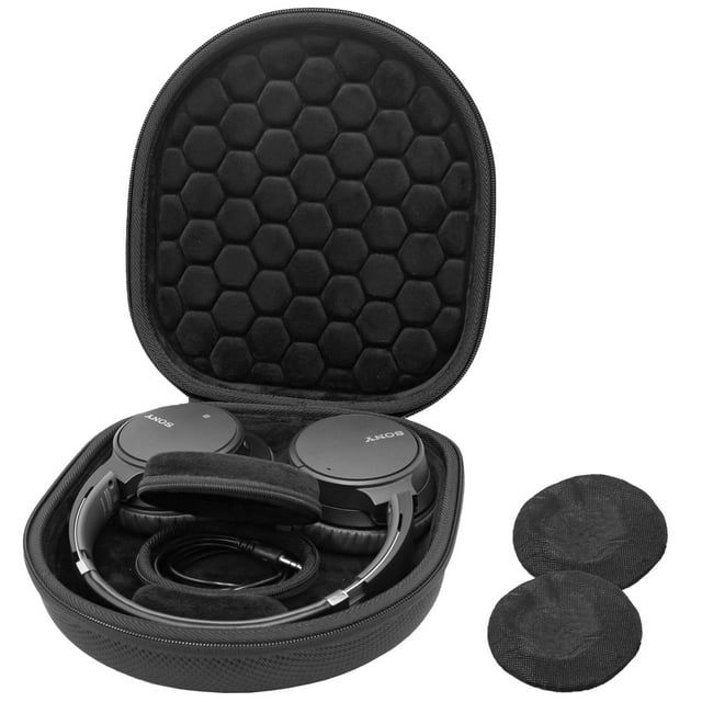 Funda rígida para auriculares Sony y Bose con cancelación de ruido