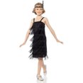thumbnail image 1 of Black Flapper Dress Costume | 20s | Childrens Costumes, 1 of 1