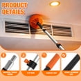 thumbnail image 3 of LAANPOLE 24FT Cobweb Duster with Extension Pole, Spider Web Brush for Cleaning Extendable, Professional Ceiling and Corner Dusters for Outdoor Indoor Use, 3 of 8