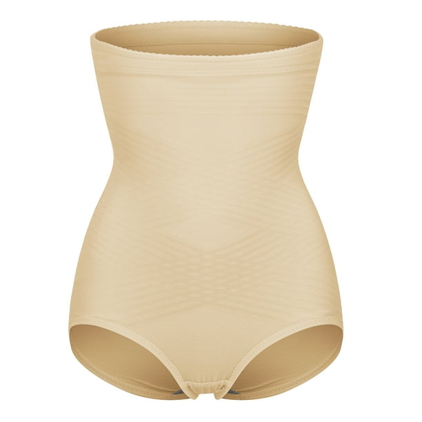 FOCUSSEXY Women's Butt Lifting Panties Shapewear High Waist Tummy Control Underwear Panties