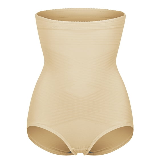 YouLoveIt Women High Waist Shapewear Panties Tummy Control Panties Women High Waist Trainer Cincher Underwear Body Shaper Underwear Corset Plus Size Briefs