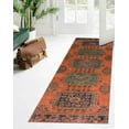 thumbnail image 6 of Chenille Printed Stye Rugs, Entryway Rugs, Green Rugs, Kitchen Rug, Runner Rugs, Turkish Rug, Car Mat Rugs, Tribal Rug, Floor Rug, Luxury Rugs, 3.3'x9.2' - 100x280 cm, 6 of 8