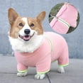 thumbnail image 2 of Pet Clothes, For Corgi Teddy Small And Medium Dogs, Fleece Warm Tummy Protection Four-Legged Autumn Winter, 2 of 3