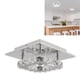 thumbnail image 5 of Lámpara De Techo LED, 85-265 V, Decorativa Moderna, Elegante, Fácil Instalación, Mini Lámpara Cuadrada De Cristal Sintético, 3 Colores De Luz Para Comedor Para Pasillo, 5 of 7