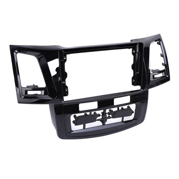 Elegante Kit de Ajuste de Panel de Radio Estereo de Automóviles Negros de 9 Pulgadas de 9 Pulgadas para Hilux 2016 2016