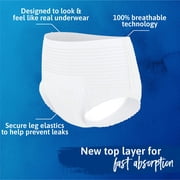 TENA Sensitive Care Maximum Underwear, S/M, 80 count (Waist size 25in-34in)